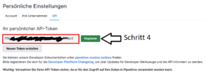 Den Pipedrive API-Key kopieren