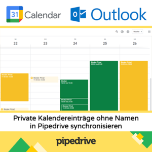 Private Kalendereinträge PDX