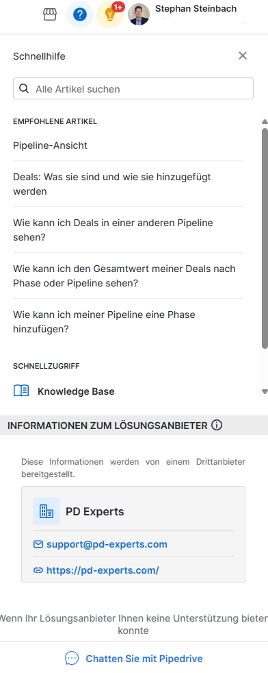 Loesungsanbieter - PD-Experts