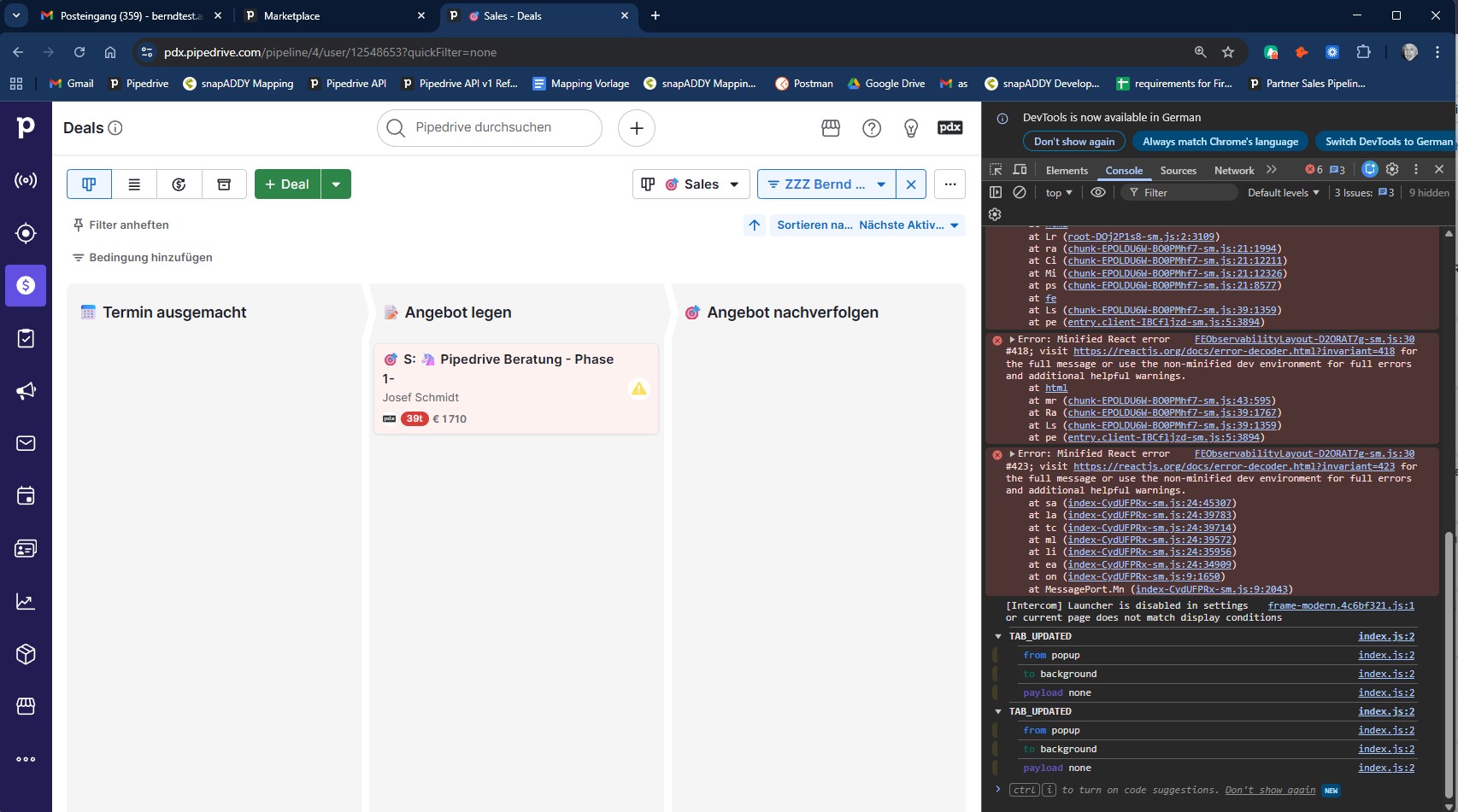 So macht man einen Screenshot in den Entwicklertools