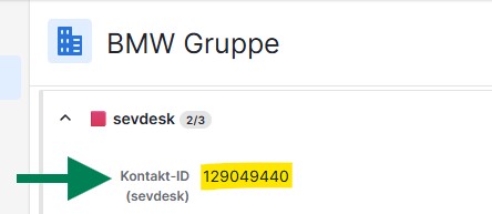 Pipedrive ID sevdesk Pipedrive ID sevdesk - PD-Experts