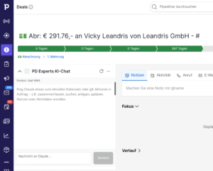 Claude in Pipedrive einsetzen