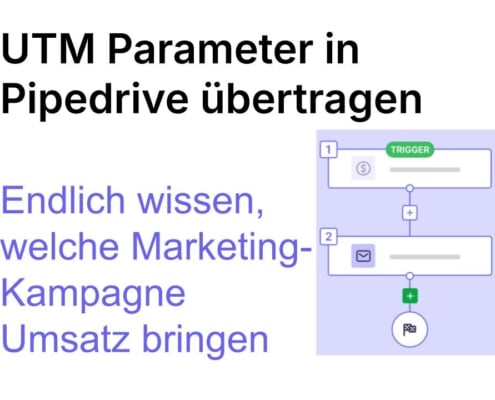 Marketing tracken über die Pipedrive Webforms